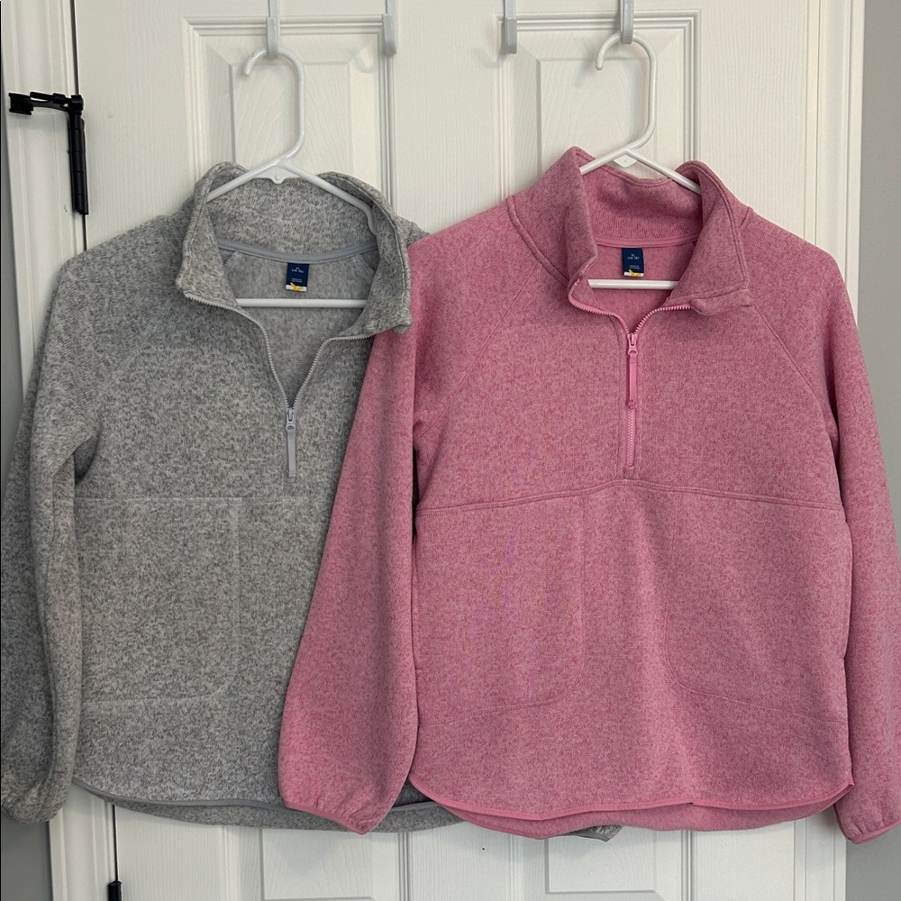 Old Navy Girls half Zip pullover sweater bundle size XL